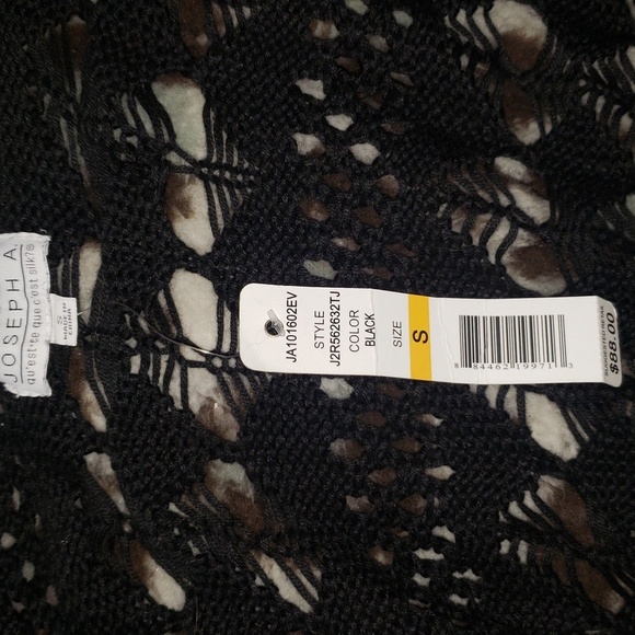 Joseph A. Lacy Crochet Long Cardigan - Picture 7 of 9